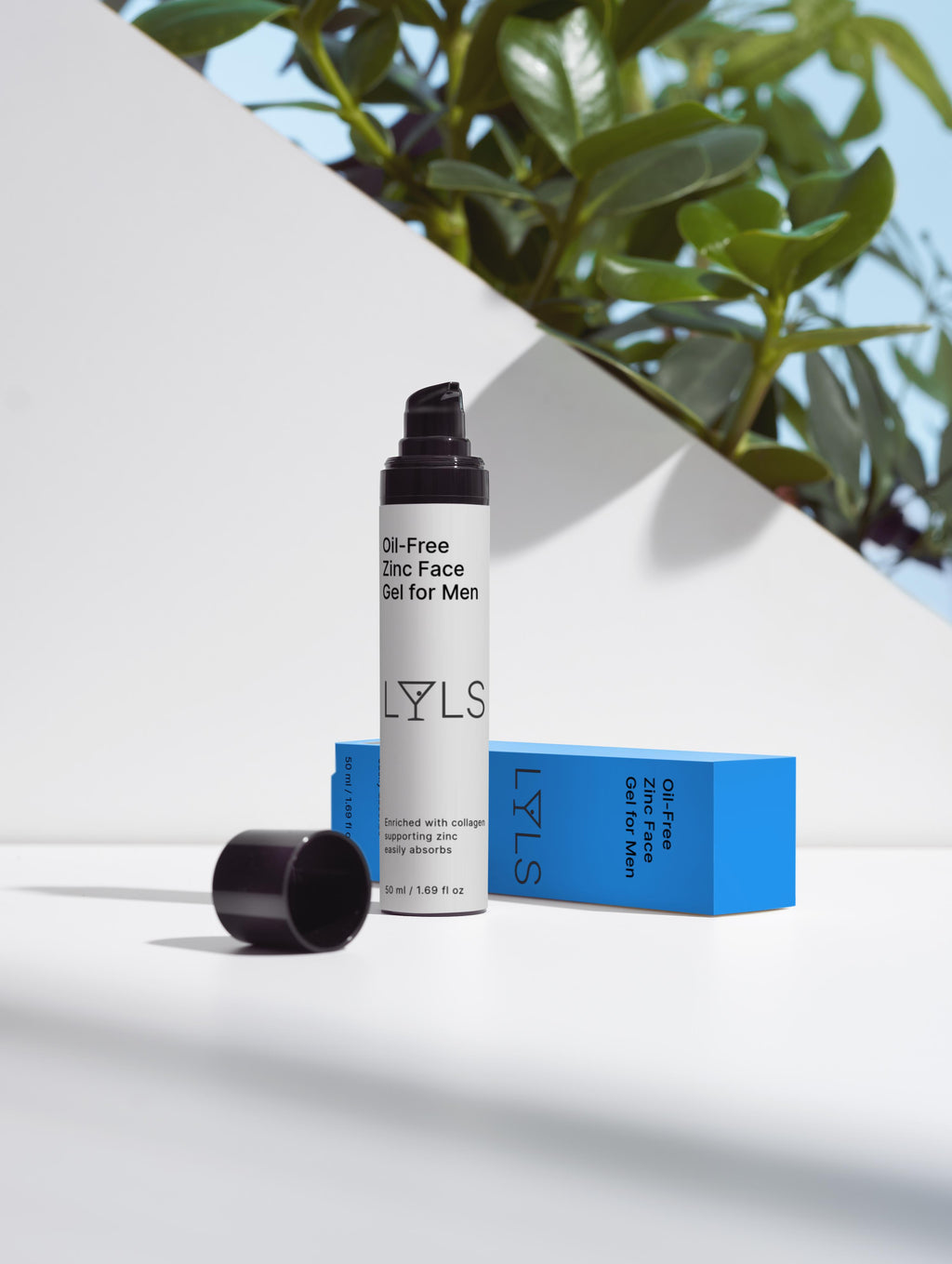 Oil-Free Zinc Face Gel for Men