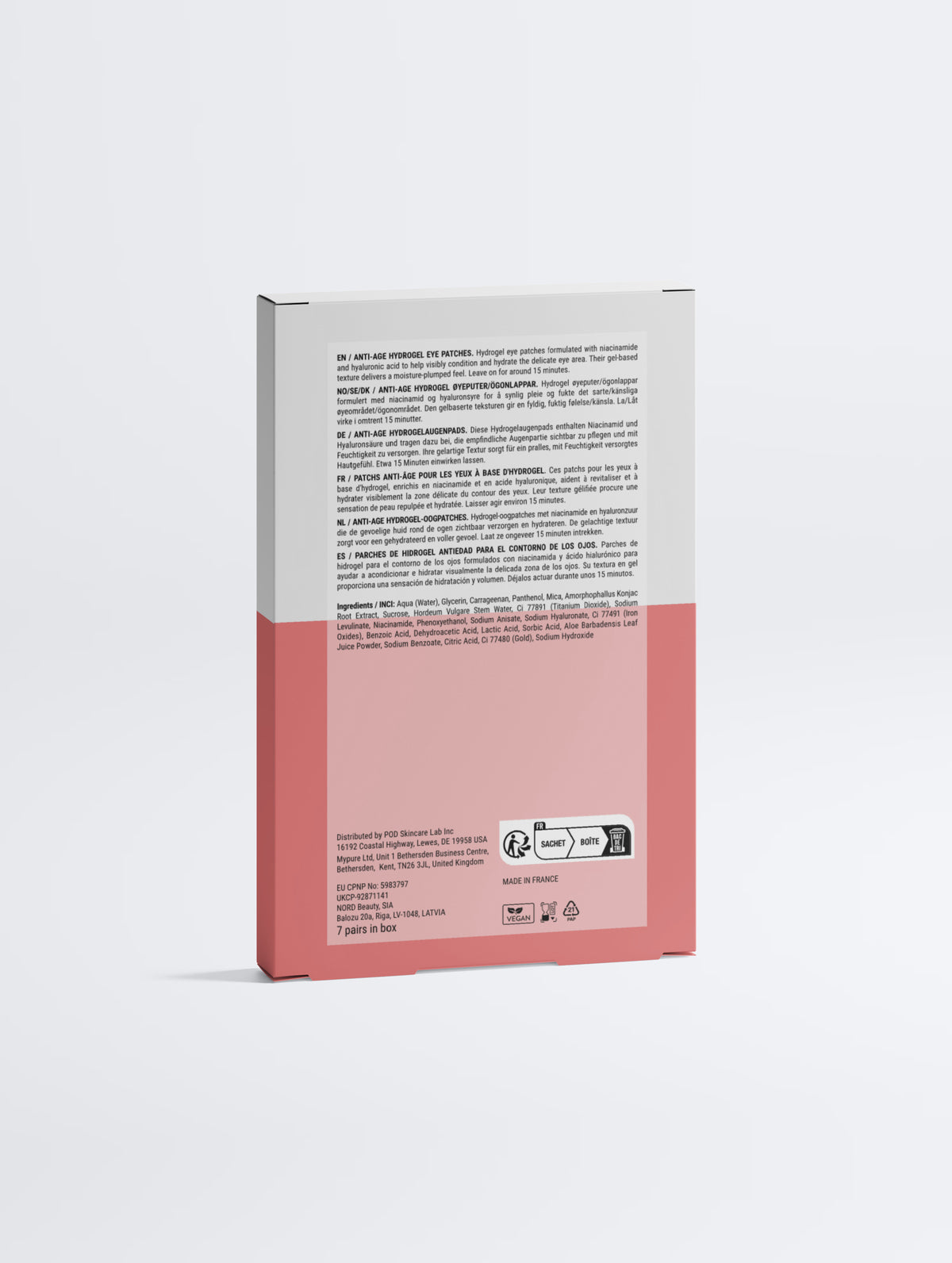 Anti-Age Hydrogel Eye Patches