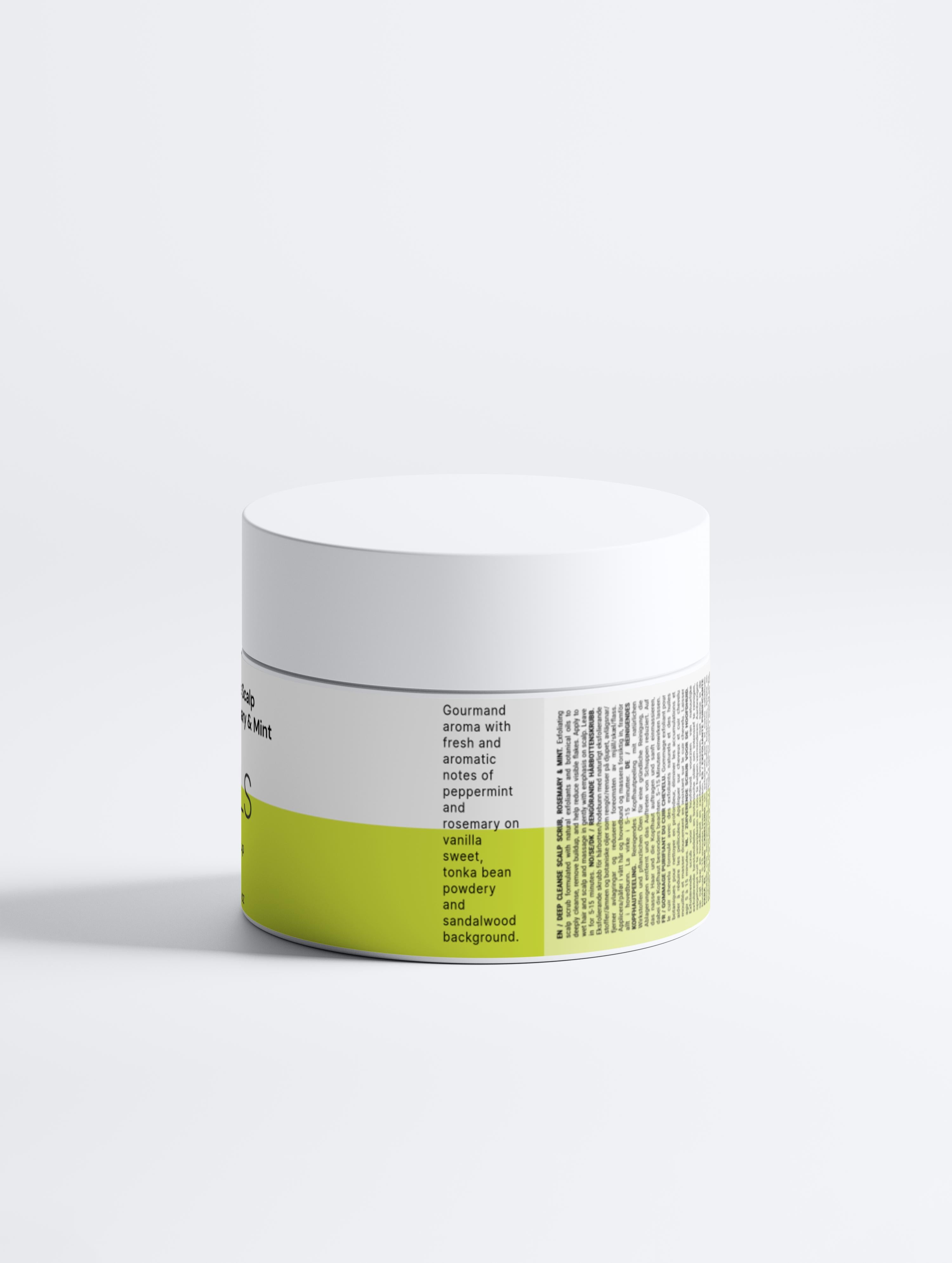 Deep Cleanse Scalp Scrub, Rosemary & Mint