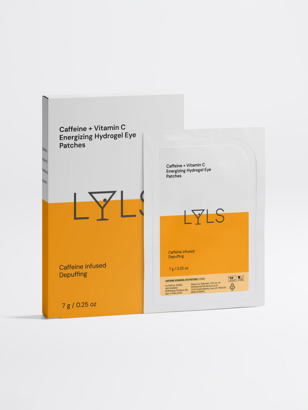Caffeine + Vitamin C Energizing Hydrogel Eye Patches