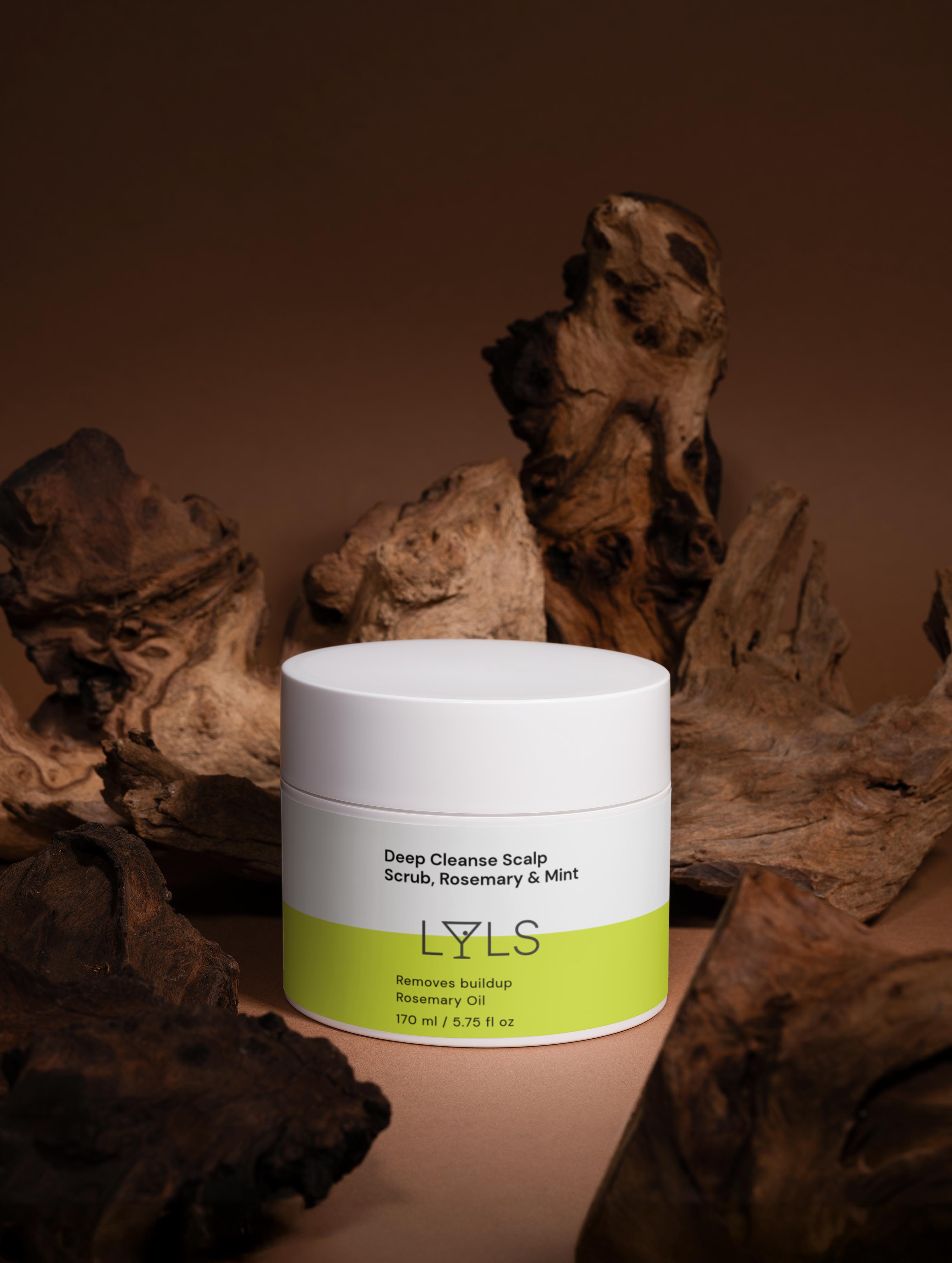 Deep Cleanse Scalp Scrub, Rosemary & Mint