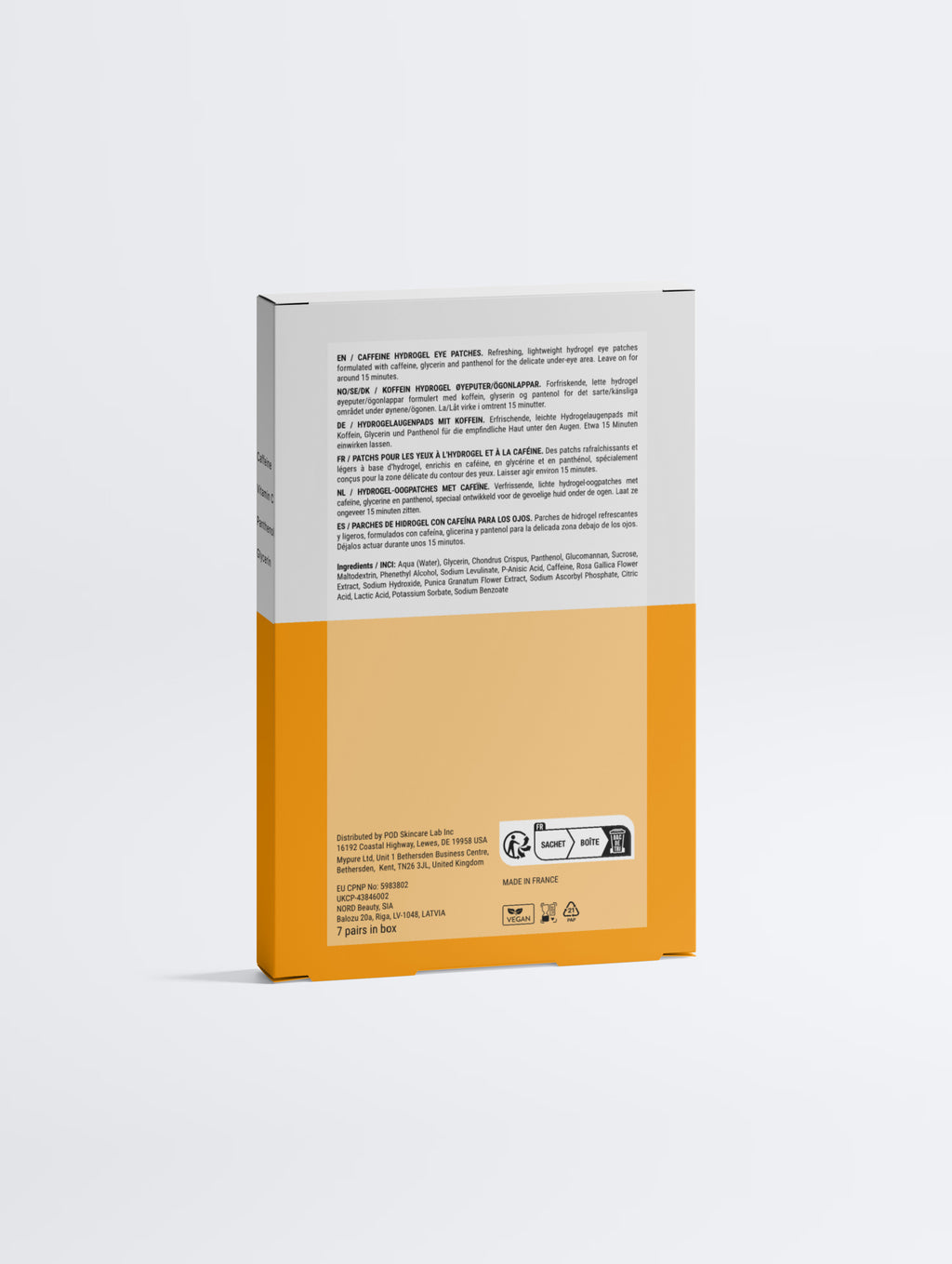 Caffeine + Vitamin C Energizing Hydrogel Eye Patches